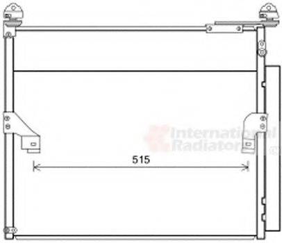 TOYOTA 88460-60430 Конденсатор, кондиціонер
