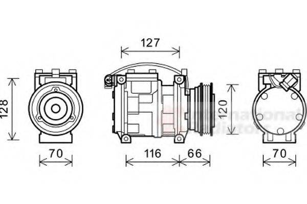 VAN WEZEL 0600K232