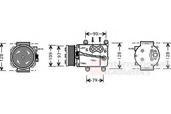 VAN WEZEL 1800K105
