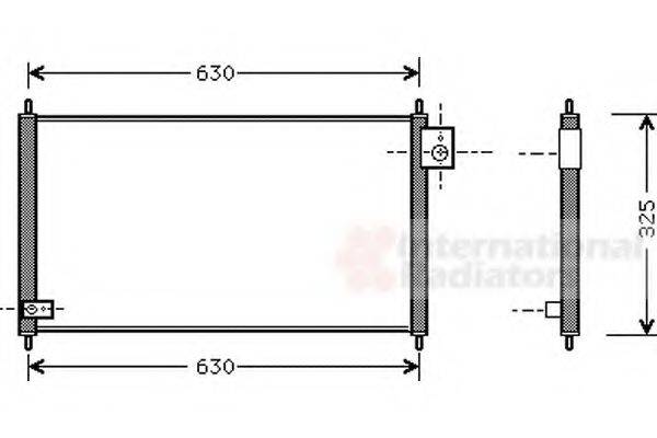 NRF 35685 Конденсатор, кондиціонер