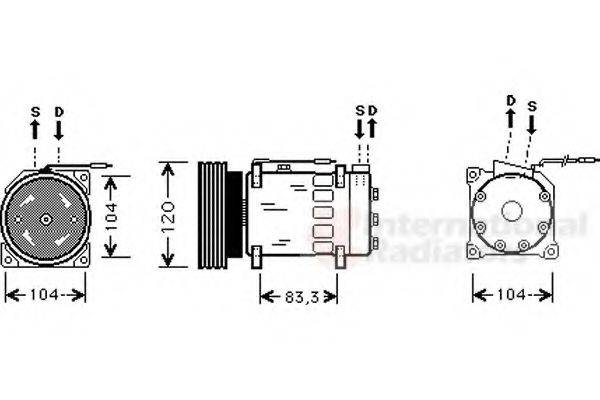 VAN WEZEL 4300K282