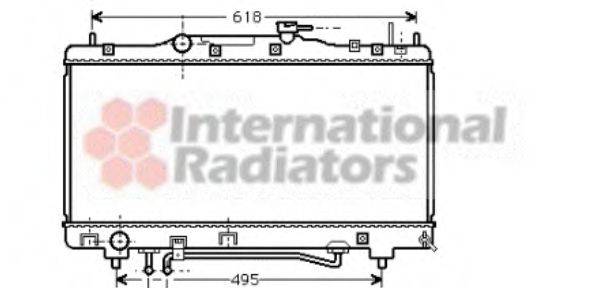 TOYOTA 164007A430 Радіатор, охолодження двигуна