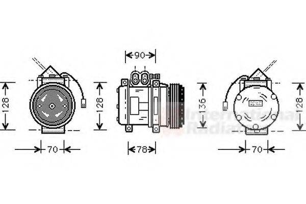 VAN WEZEL 7400K034