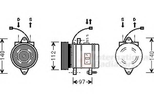VAN WEZEL 8200K013