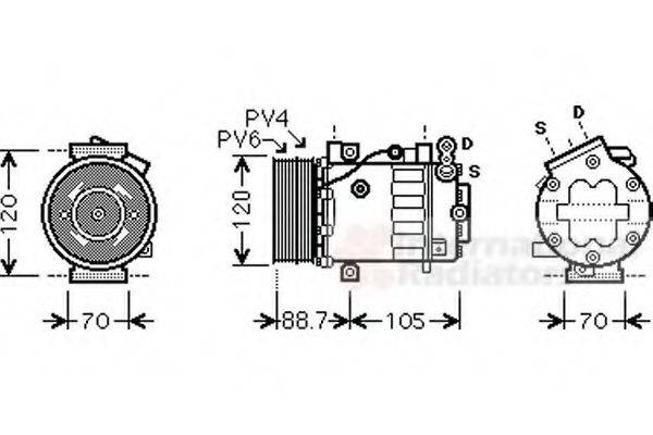 VAN WEZEL 1700K369