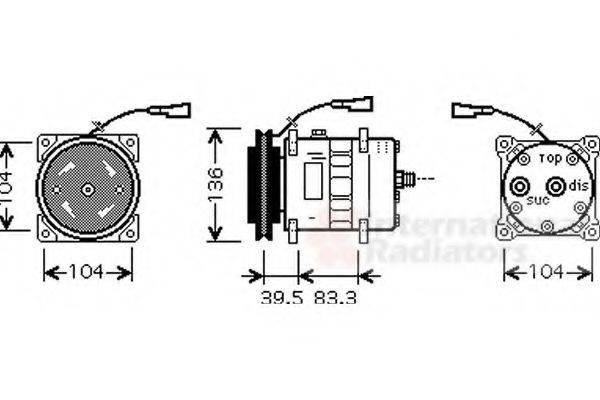 VAN WEZEL 2800K093