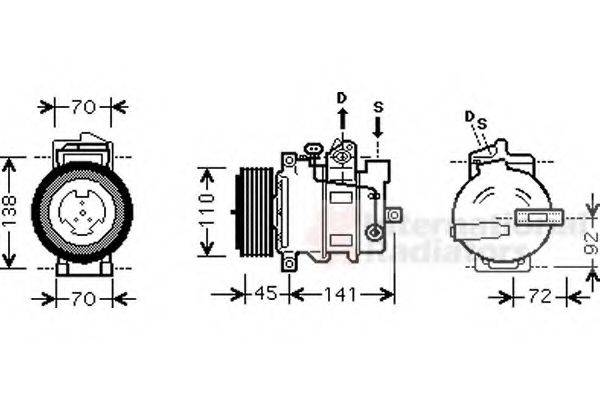 VAN WEZEL 3000K433