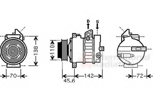 VAN WEZEL 3000K438