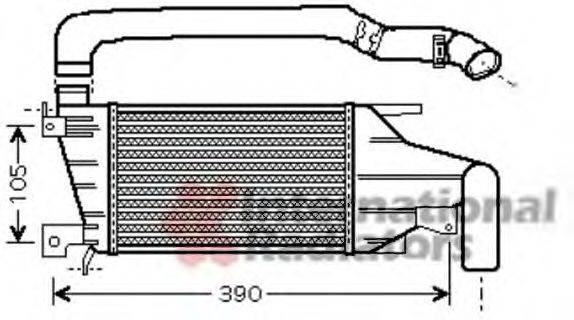 OPEL 93179039 Інтеркулер