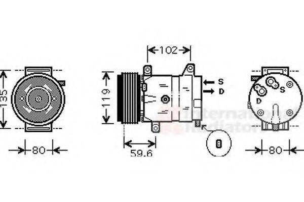VAN WEZEL 4300K385
