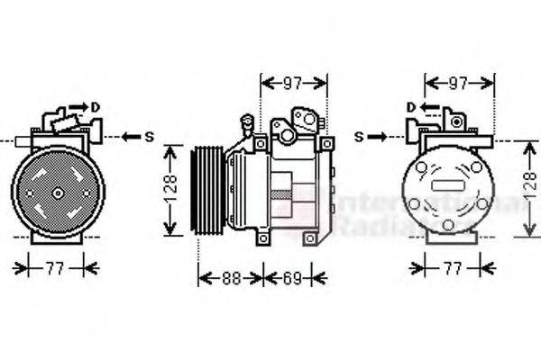 VAN WEZEL 8300K117