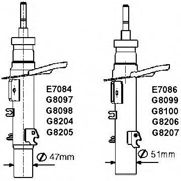 MONROE G8204