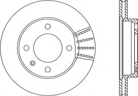OPEN PARTS BDR1158.20