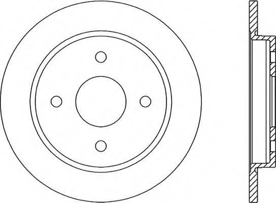 OPEN PARTS BDR1165.10