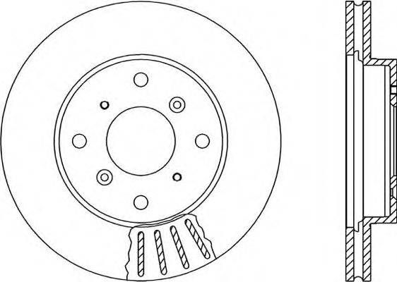 OPEN PARTS BDR1217.20