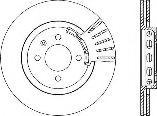 OPEN PARTS BDR1586.20
