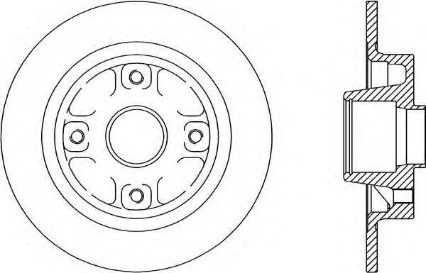 OPEN PARTS BDR1607.10