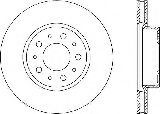OPEN PARTS BDR1611.20