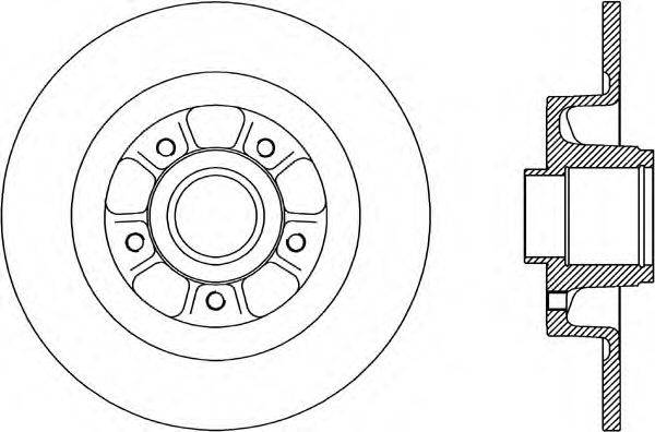 OPEN PARTS BDR1960.10