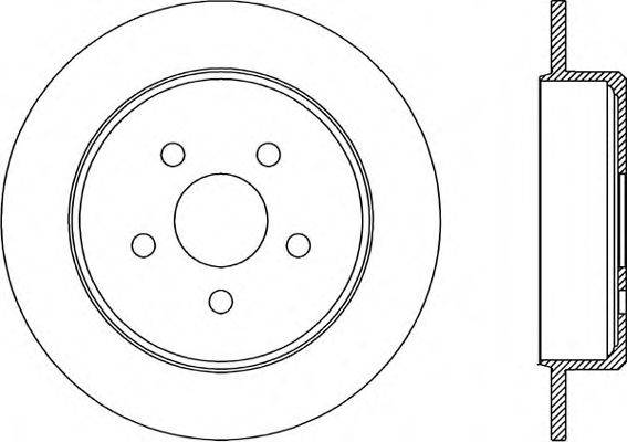 OPEN PARTS BDR1971.10