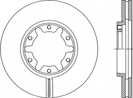 OPEN PARTS BDR2051.20