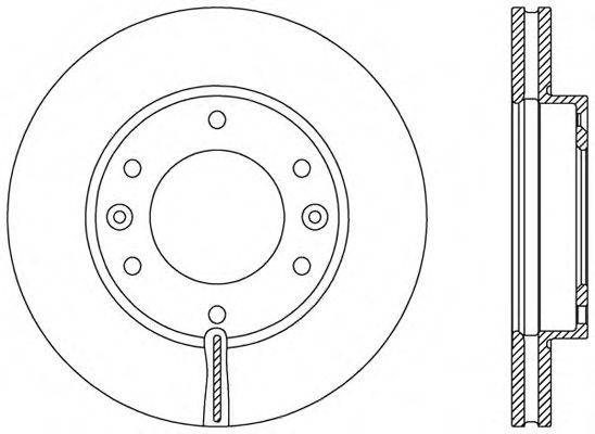 OPEN PARTS BDR2371.20