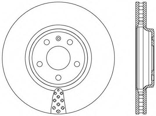 OPEN PARTS BDR2412.20
