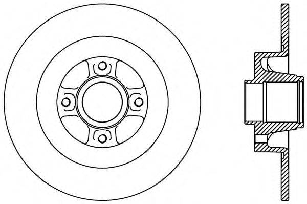 OPEN PARTS BDR2427.10