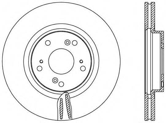 OPEN PARTS BDR2556.20