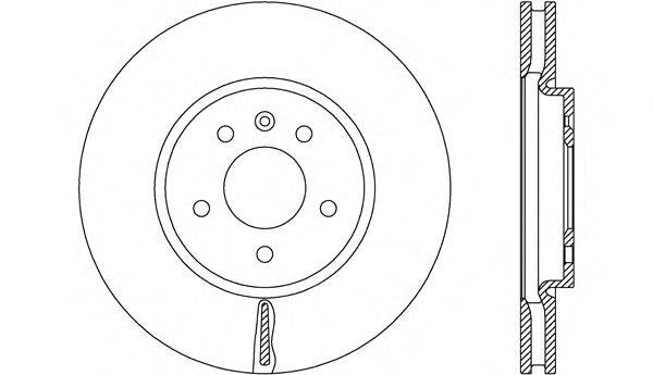 OPEN PARTS BDR2668.20