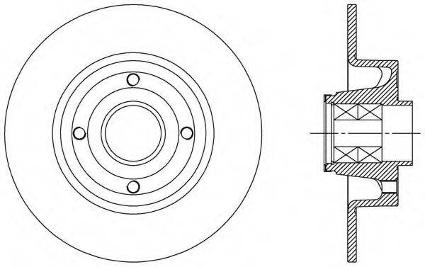 OPEN PARTS BDA2165.30