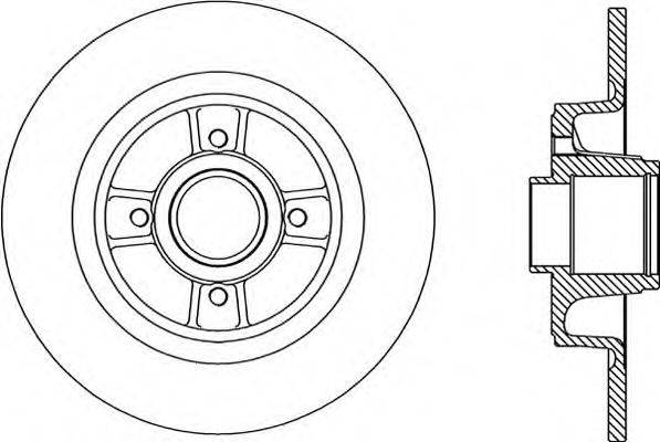 OPEN PARTS BDA2166.10