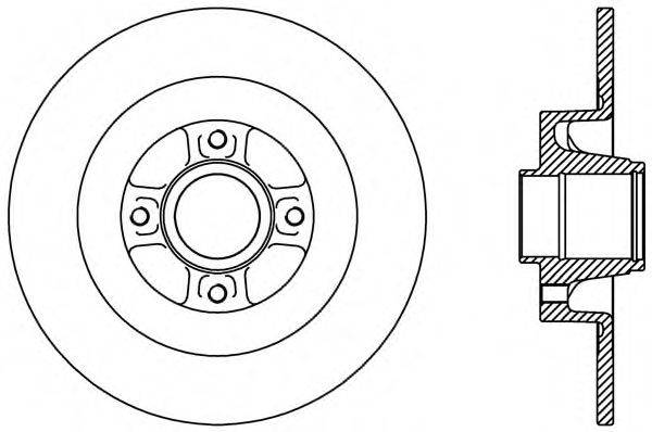 OPEN PARTS BDA2427.10