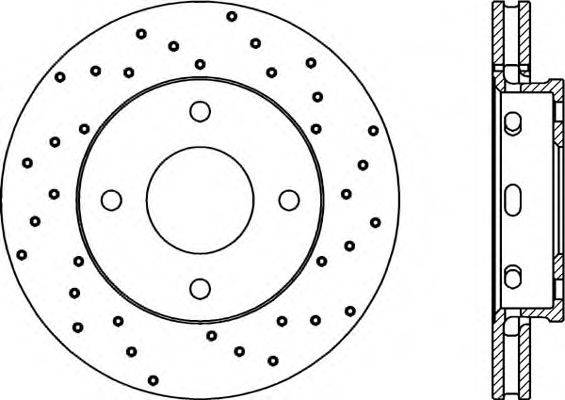 OPEN PARTS BDRS2055.25