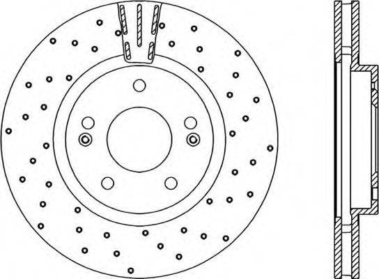 OPEN PARTS BDRS2115.25