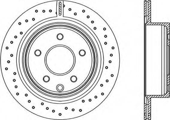 OPEN PARTS BDRS2208.25