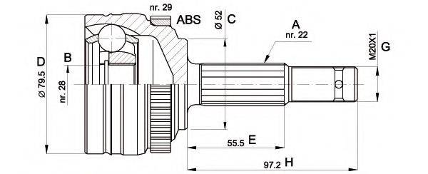 OPEN PARTS CVJ5114.10