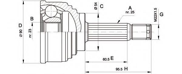 OPEN PARTS CVJ5147.10