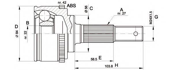 OPEN PARTS CVJ5165.10