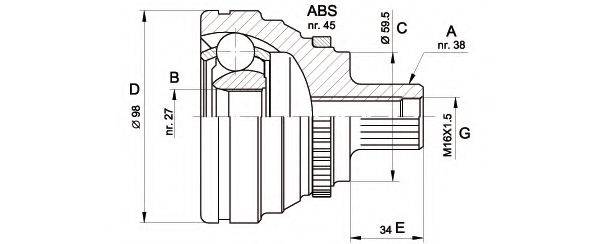 OPEN PARTS CVJ5174.10