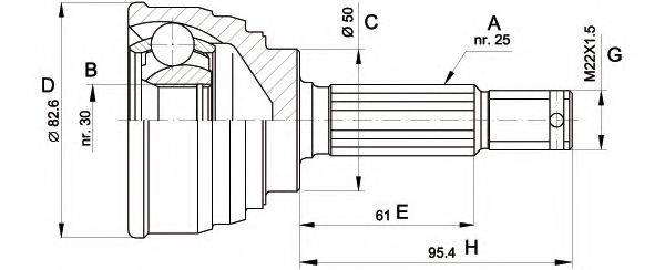 OPEN PARTS CVJ5191.10