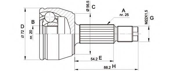 OPEN PARTS CVJ5277.10