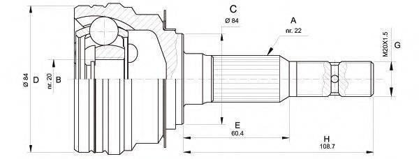 OPEN PARTS CVJ5307.10