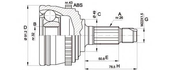 OPEN PARTS CVJ5370.10