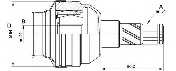 OPEN PARTS CVJ5427.20