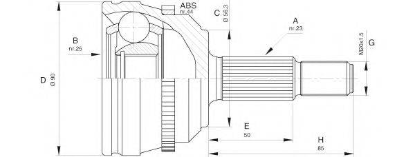 OPEN PARTS CVJ5441.10