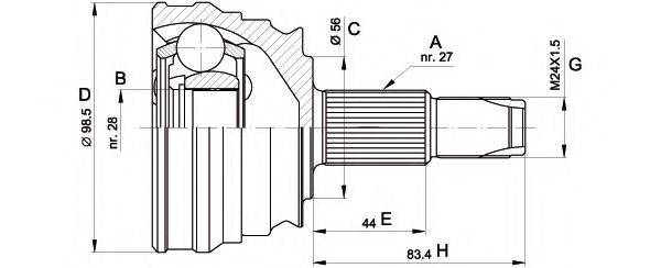 OPEN PARTS CVJ5506.10