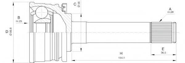 OPEN PARTS CVJ5560.10