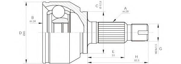 OPEN PARTS CVJ5567.10