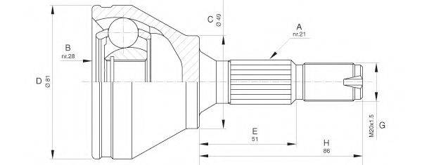 OPEN PARTS CVJ5632.10